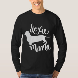 Funny Dackel Mama Niedliche Dackel Mama Muttertag T-Shirt