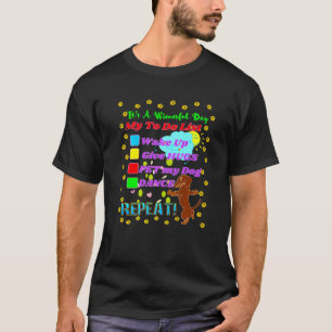 Funny Dackel Pet Vater Dackel Hunde Mama zu tun Li T-Shirt
