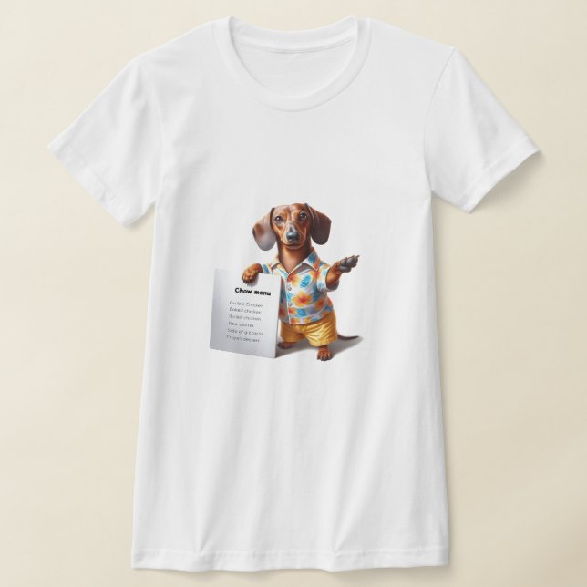 Funny Dackel T-Shirt (Ablage )