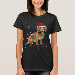 Funny Dackel Weihnachten Weihnachtsgeschenke Weihn T-Shirt