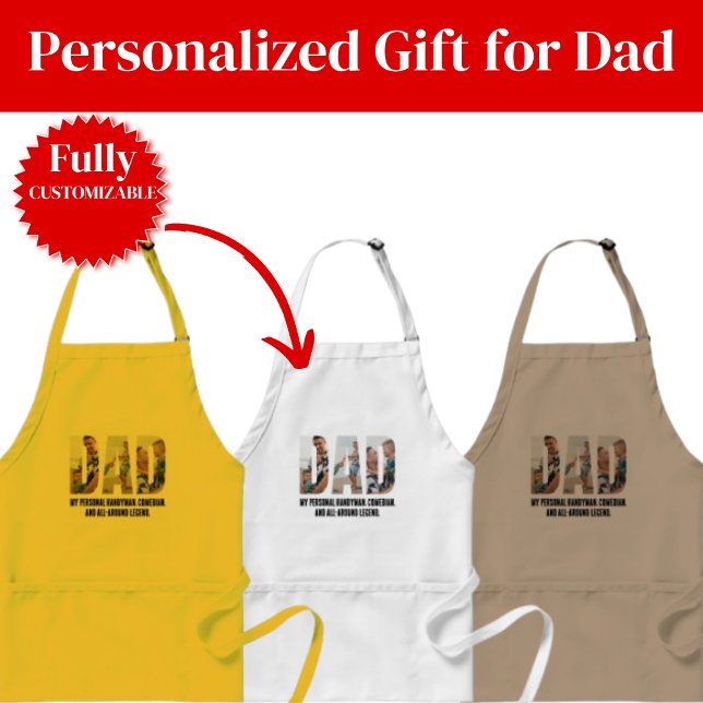 Funny Dad Apron – Handyman, Comedian & Legend Schürze (Funny Dad Apron – Handyman, Comedian & Legend)