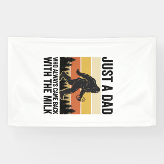 Funny Dad Came Back With the Milk Vintage Shirt_1 Banner