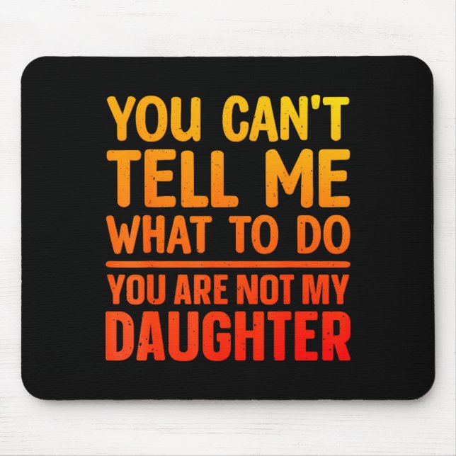 Funny Dad Design For Father Daddy Papa Men From Da Mousepad (Vorne)