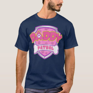 Funny Daddy Patrol Hund Mama Vater für Männer Frau T-Shirt