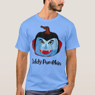 Funny Daddy Pumpkin Dracula Vampire Kostüm Spooky T-Shirt