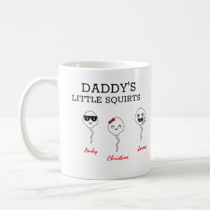 Funny Daddy's kleine quietscht Kaffee-Tasse Kaffeetasse