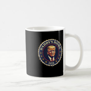 Funny Daddys Zuhause 2024 Trump We Won Took Americ Kaffeetasse