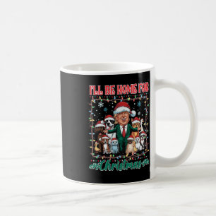 Funny Daddys Zuhause Trump Ugly Christmas Sweater Kaffeetasse