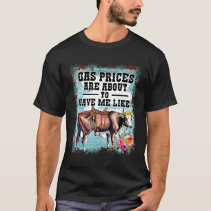Funny Dairy Kuh Gas Preise werden bald haben mich  T-Shirt