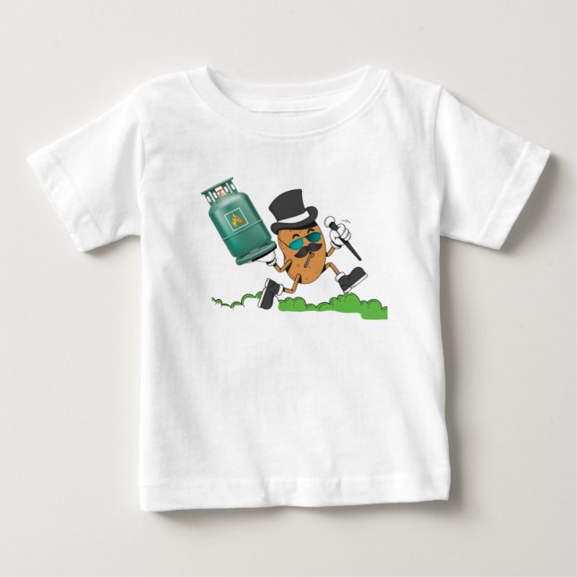 Funny dale Propan Baby T-shirt (Vorderseite)