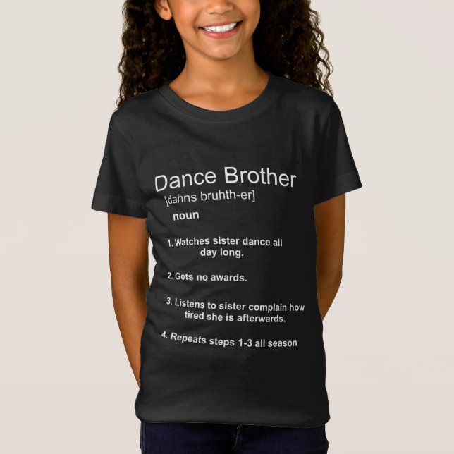 Funny Dance Brother T-Shirt (Vorderseite)