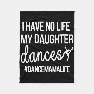 Funny Dance Mama Dance Mama einer Tänzerin-Mama Fleecedecke