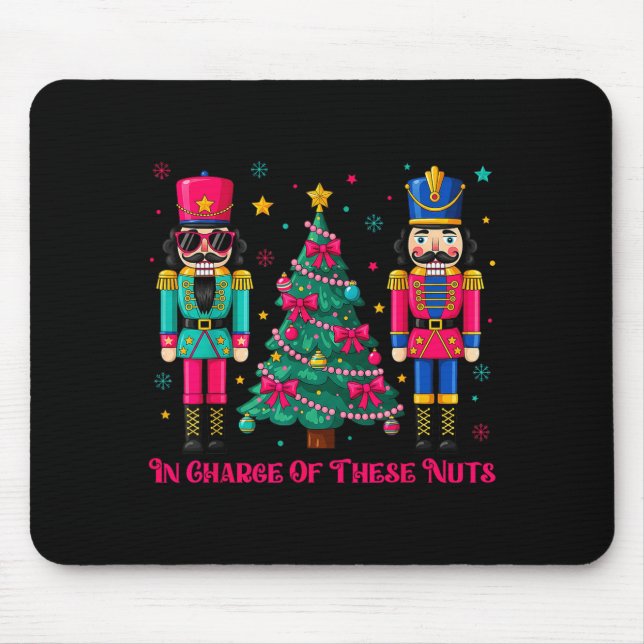 Funny Dance Teacher In Charge Of These Nuts Nutcra Mousepad (Vorne)