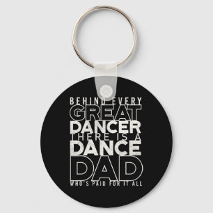 Funny Dance Vater Shirt Proud Dancer Proud F Schlüsselanhänger