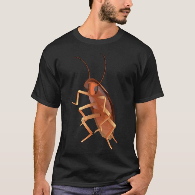 Funny Dancing Cockroach Memes T-Shirt (Vorderseite)