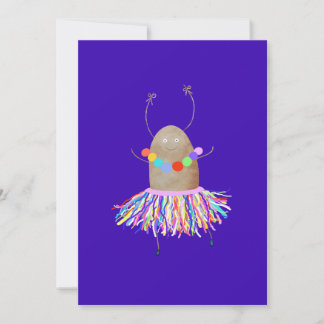 Funny Dancing Potato Einladung
