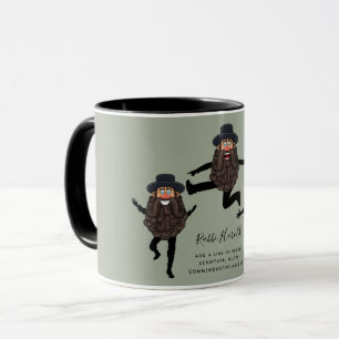 FUNNY Dancing RABBI Personalisiert mit Text Tasse