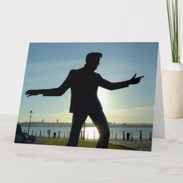 FUNNY DANK IHNEN, DIE KARTE ZU RETRO (Vorderseite)