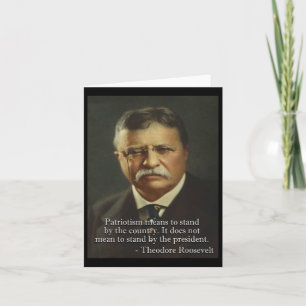 Funny dank Meme Designs Theodore ' Roosevelt Meme Karte