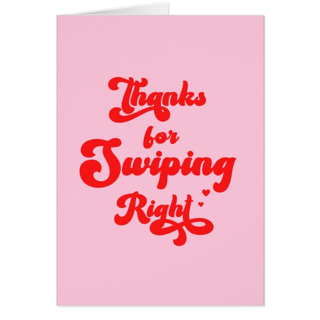 Funny Danke für das Schwimmen am Valentinstag (Vorne)