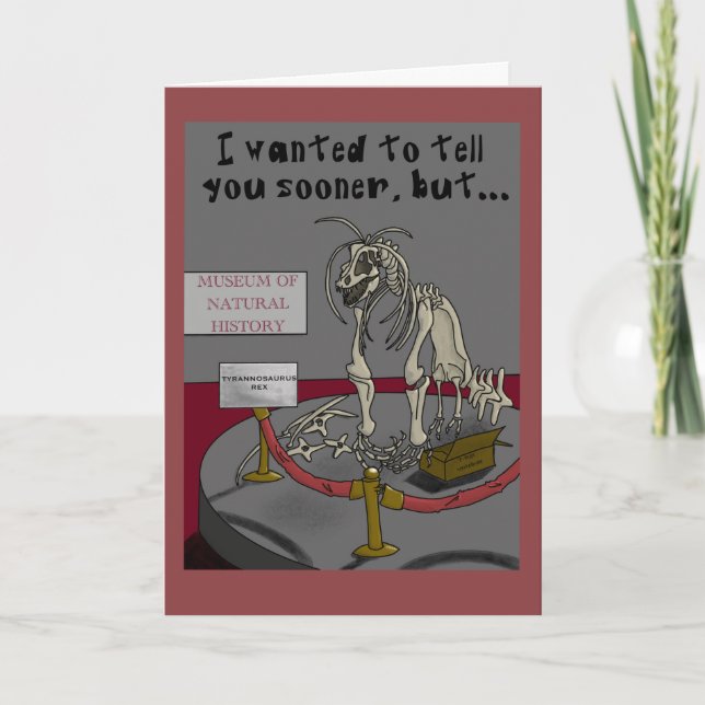 Funny Danke Karte (Vorderseite)