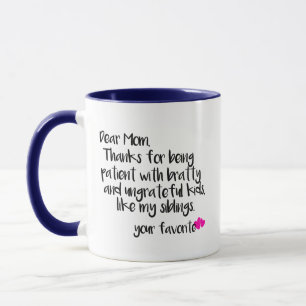 Funny Danke Mama Meme Mother's Day-Geschenk-Kaffee Tasse