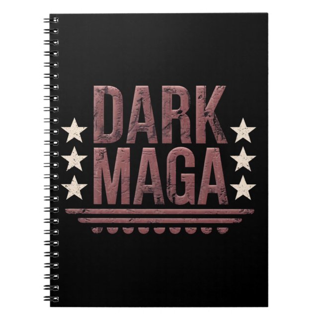 Funny DARK MAGA 2024 Notizblock (Vorderseite)