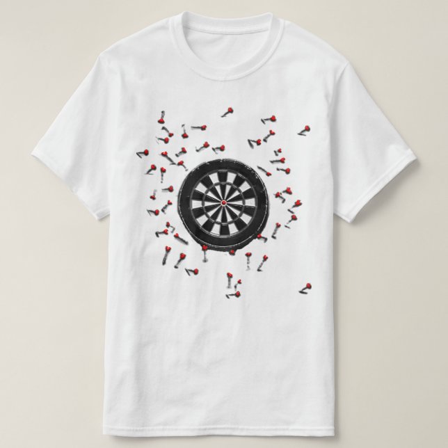 Funny Darts T-Shirt (Design vorne)