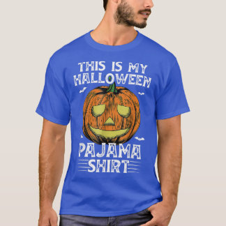 Funny das ist mein Halloween Pajama Halloween Cost T-Shirt