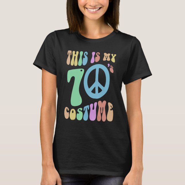 Funny DAS IST MEINE SIEBENZAHLEN KURZ Groovy 70er  T-Shirt (Vorderseite)