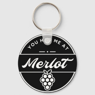 Funny, dass du mich bei Merlot Wine Keyring hattes Schlüsselanhänger