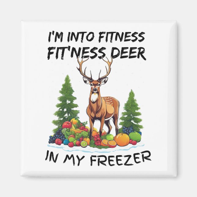 Funny, dass ich in der Fitness bin, dass ich in me Magnet (Vorne)