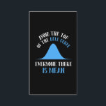 Funny Data Science Bell Curve Computer Programmer Visitenkarte<br><div class="desc">Ein lustiges Geschenk für Programmierer,  Gamer,  Informatiker,  Softwareentwickler,  IT-Admin,  Nerd und PC-Geek. Perfekte Überraschung für ein Lachen mit Freunden,  Familie und Kollegen in der Schule oder Arbeit.</div>