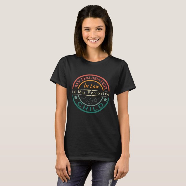 Funny Daughter im Jura T-Shirt (Vorne ganz)