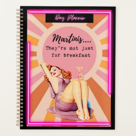 Funny Day Planner/Journal For Women Sassy-Martinis Planer