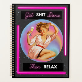 Funny Day Planner/Journal For Women Sassy-Relax Planer