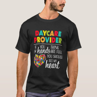 Funny Daycare Provider Kinderbetreuung Niedlicher  T-Shirt