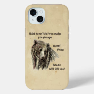 Funny De Motivierend Quotierbären bringen dich um Case-Mate iPhone Hülle