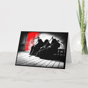 Funny Death Happy Birthday Karte