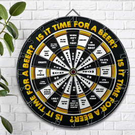 Funny Decision Maker - Beer Drinker Edition Dartscheibe