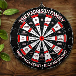 Funny Decision Maker Personalisiert Dartscheibe<br><div class="desc">Warum verschwenden Sie wertvolle Zeit mit Denken durch Ihre Entscheidungen? JETZT BRAUCHST DU NICHT ZU! Das stimmt, mit dem personalisierten Random Decision Maker Dartboard werfen Sie einfach einen Dart und planen alle wichtigsten Entscheidungen des Lebens, je nachdem wo es landet! Oder, wenn Ihnen die Antwort nicht gefällt, werfen Sie einen...</div>