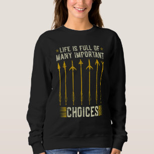 Funny Deer Bow Jagd Broadhead Arrow Sweatshirt