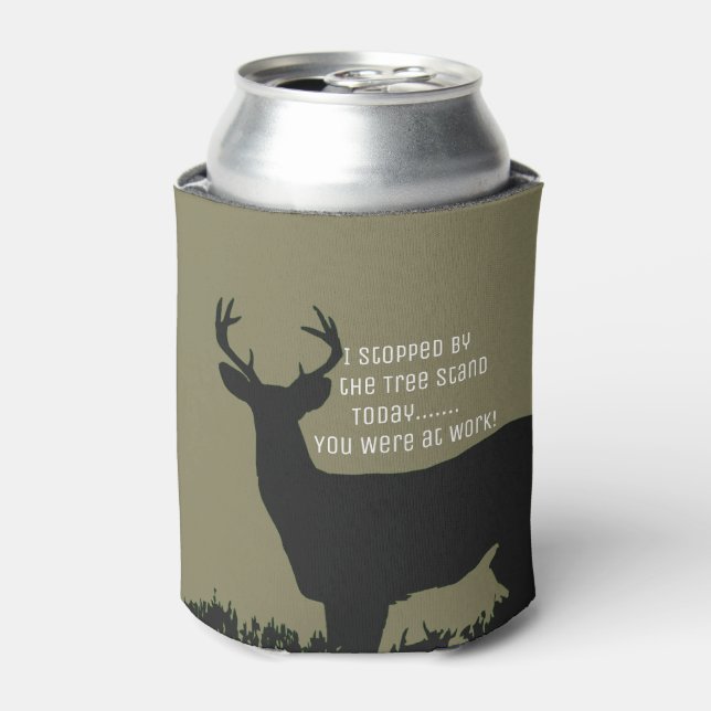 Funny Deer Jagd Bier Cooler Dosenkühler (Kanne Vorderseite)