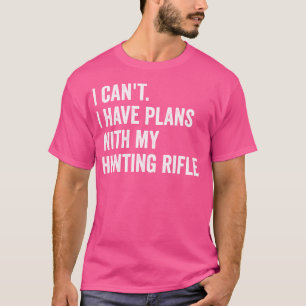 Funny Deer Jäger kann ich mit meiner Hune keine Pl T-Shirt