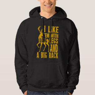Funny Deer Junting Quote Geschenk für Jäger Hoodie