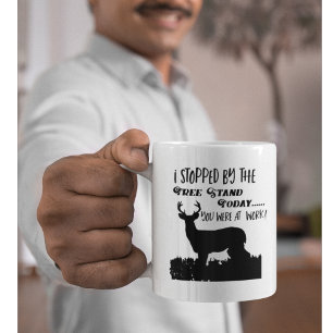 Funny Deer Junting Tree Stand Sport im Freien Tasse