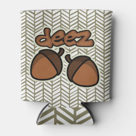 Funny Deez Nuts mit Herringbone Dosenkühler