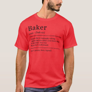 Funny Definition Bäcker Backjob T-Shirt