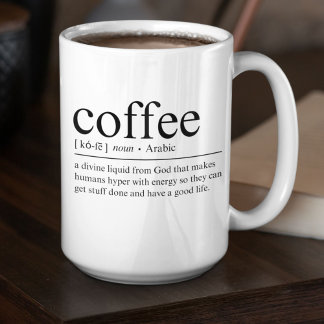 Funny Definition Kaffeetasse