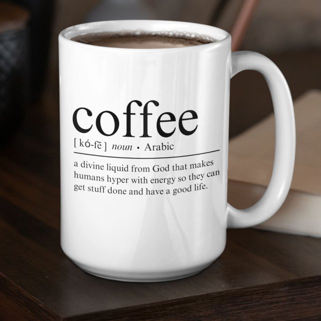 Funny Definition Kaffeetasse (Von Creator hochgeladen)